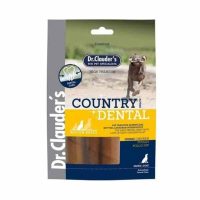 دنتال سگ دکتر کلادرز مدل کانتری با طعم مرغ Dr.Clauders Country Dental Dog Treat With Chicken